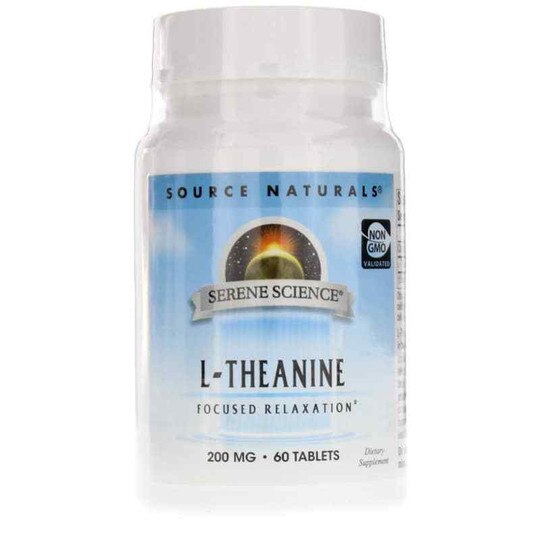Serene Science L-Theanine 200 Mg Tablets, SNN